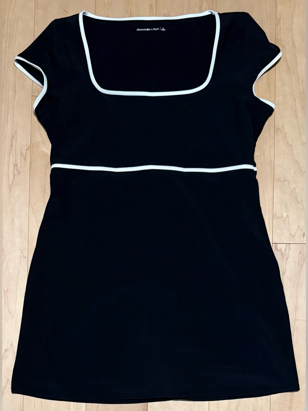 Abercrombie & Fitch Mini Tennis Dress Built In Shorts Travel Black Women’s L